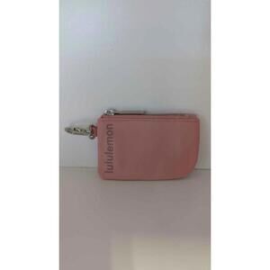 Lululemon Pink Keychain Pouch Coin Purse